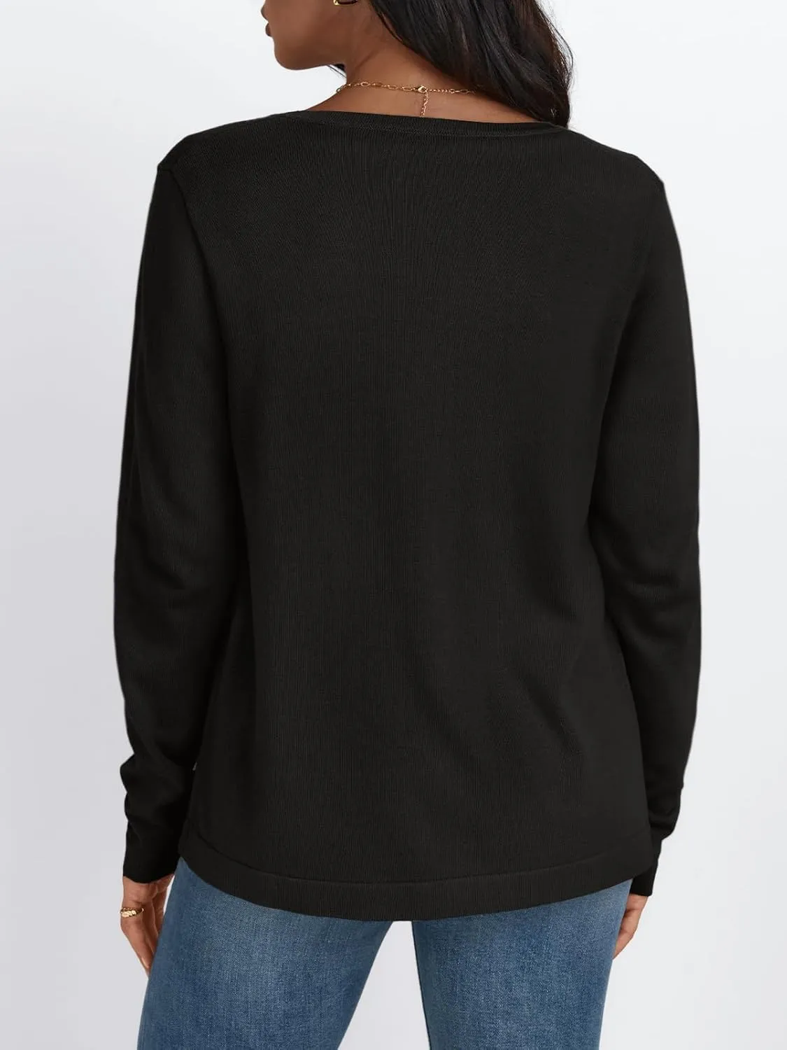 LILLUSORY Women's Cardigan Sweaters Lightweight Fall Clothes Fashion Long Sleeve Open Front 2025 Jackets