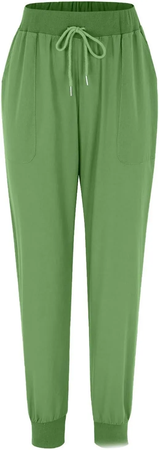Linen Pants for Women Cotton Linen Loose Fit Trousers Wide Leg Pant Palazzo Pants Casual Summer Going Out 2025