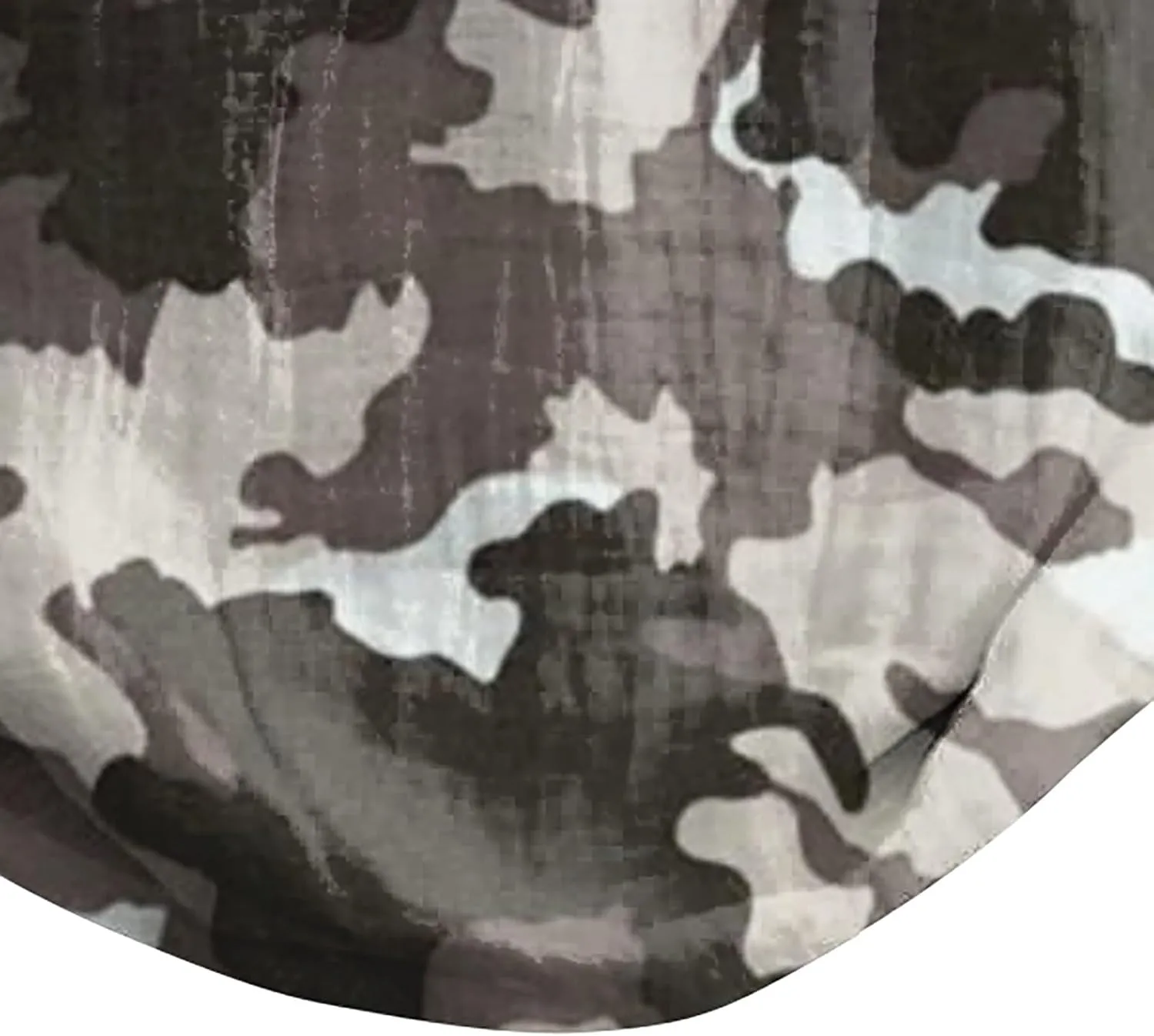 Long Sleeve Beach Hippie Tops with Hat Men's Casual Fashion Loose Trend Camouflage Long Sleeve Shirts
