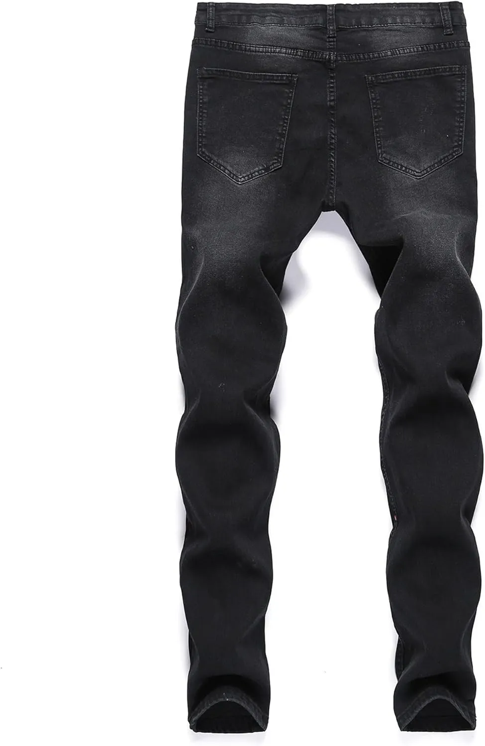 Maiyifu-GJ Men's Ripped Skinny Jeans Stretch Slim Fit Jeans Distressed Destroyed Straight Leg Denim Pants for Men