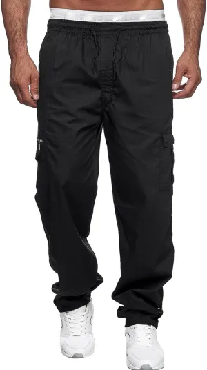 Men's Cargo Pants Military Tactical Hiking Jogger Athletic Work Big and Tall Outdoor Trousers Sweatpants with Pockets