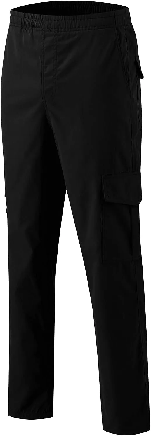Men's Cargo Pants Military Tactical Hiking Jogger Athletic Work Big and Tall Outdoor Trousers Sweatpants with Pockets