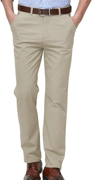 Men's Dress Pants Casual Cotton Pants Summer Casual Pants Men's Breathable Classic Business Casual Wedding Suit