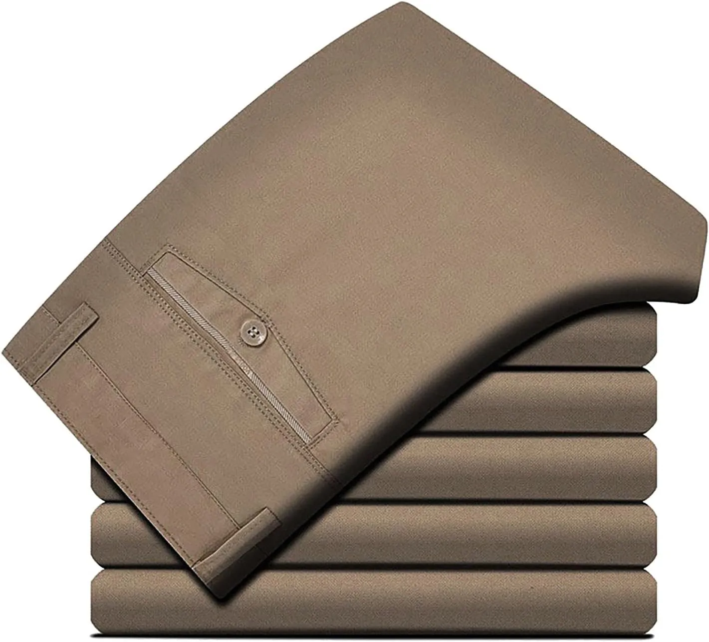 Men's Dress Pants Casual Cotton Pants Summer Casual Pants Men's Breathable Classic Business Casual Wedding Suit