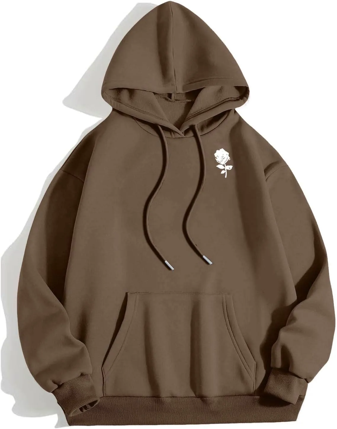 Men's Fashion Loose Sweatshirt Graphic Hoodies for Men Pullover Sweatshirt 2024 Long Sleeve Drawstring Casual Hooded