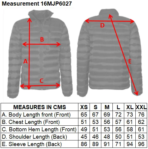 Men's Lightweight Compact Down Jacket