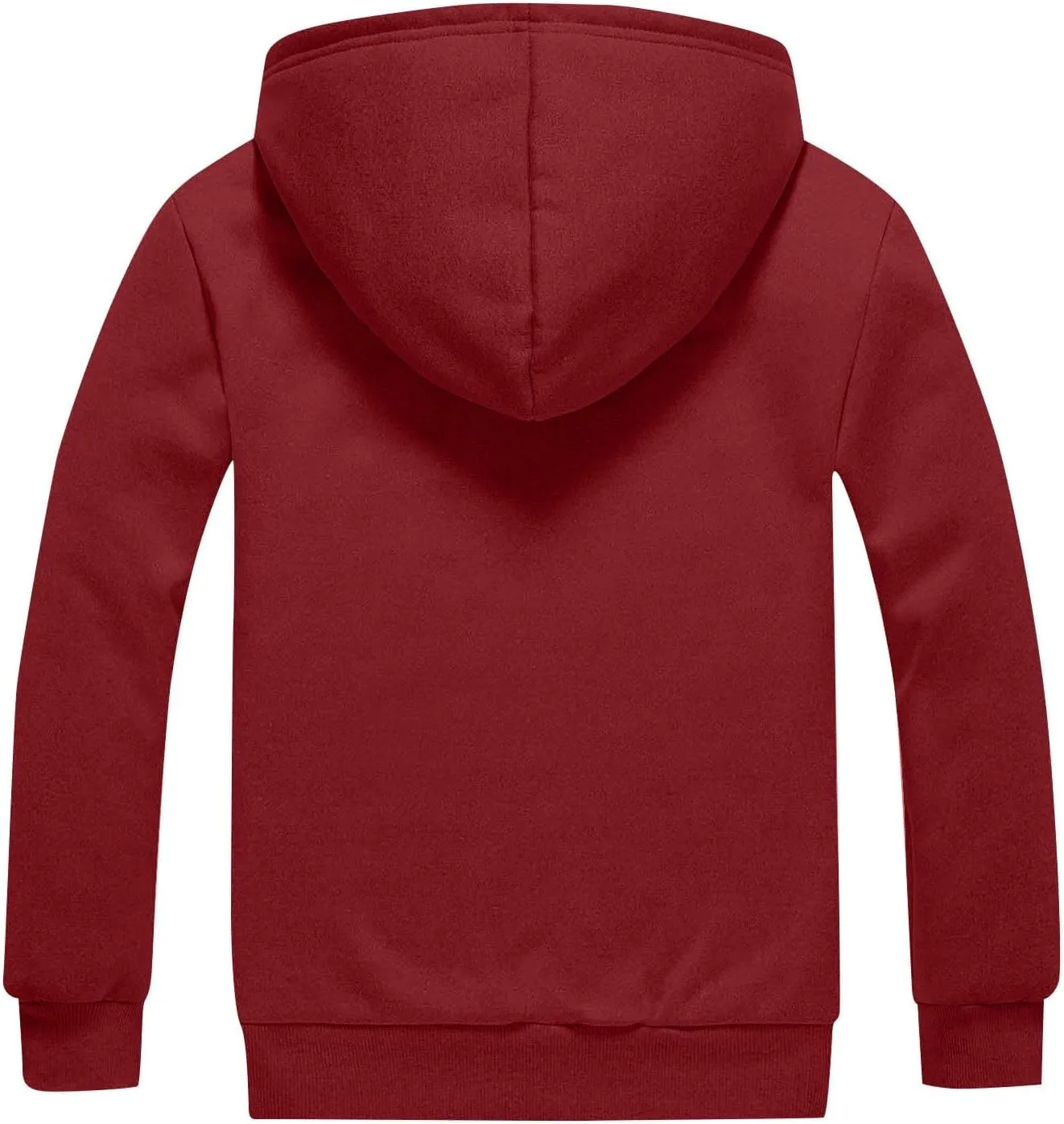 Mens Sherpa Hoodie Zip Up Heavyweight Warm Sweatshirt Winter Thermal Fleece Hooded