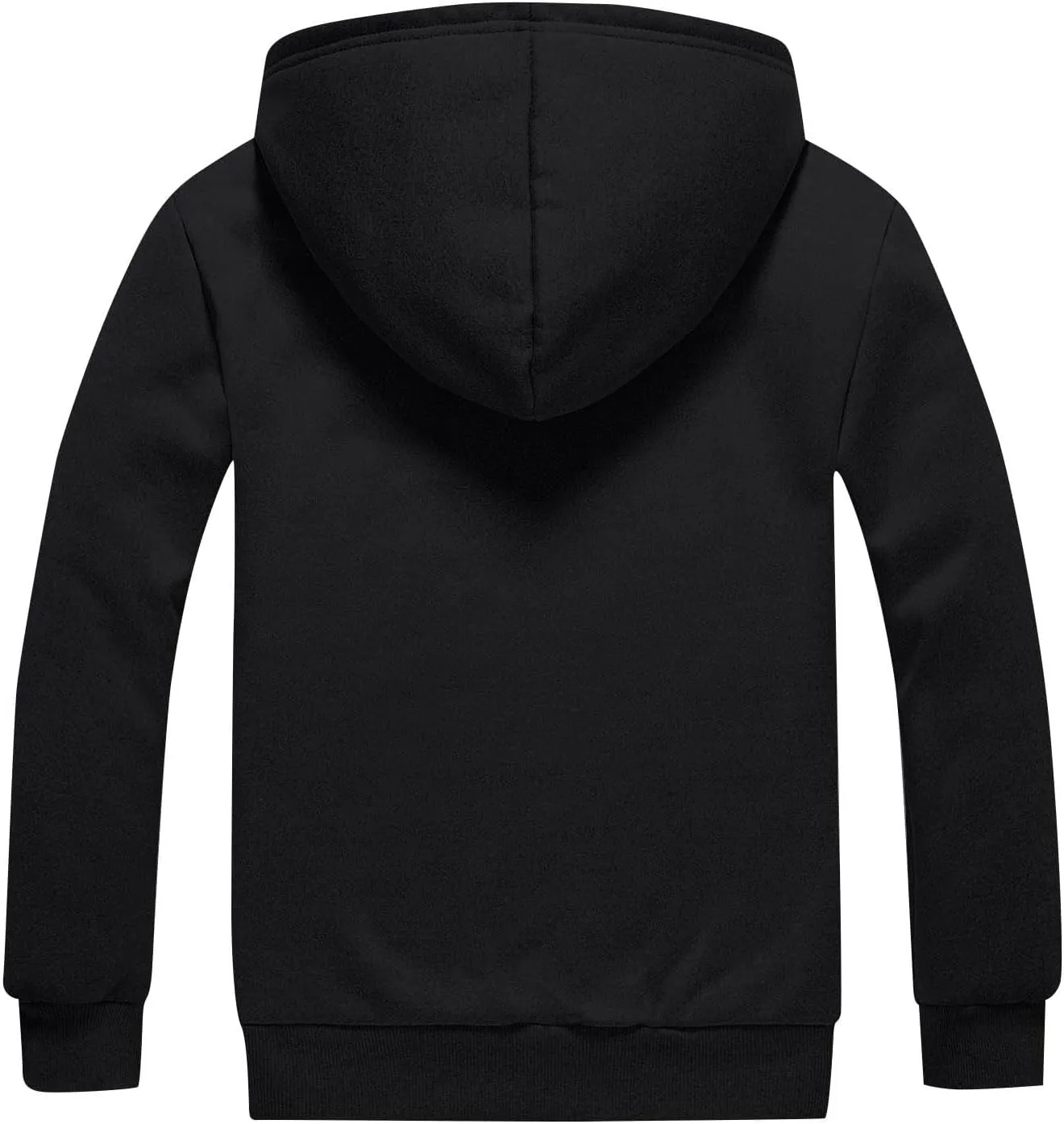 Mens Sherpa Hoodie Zip Up Heavyweight Warm Sweatshirt Winter Thermal Fleece Hooded