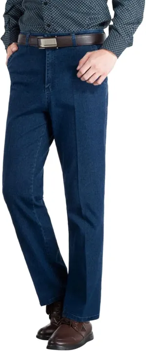 Men's Slim Fit Stretch Jeans Skinny Jeans for Men Distressed Straight Leg Fashion Comfort Flex Waist Pants Mens