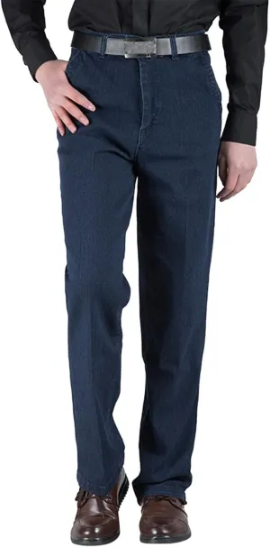 Men's Slim Fit Stretch Jeans Skinny Jeans for Men Distressed Straight Leg Fashion Comfort Flex Waist Pants Mens