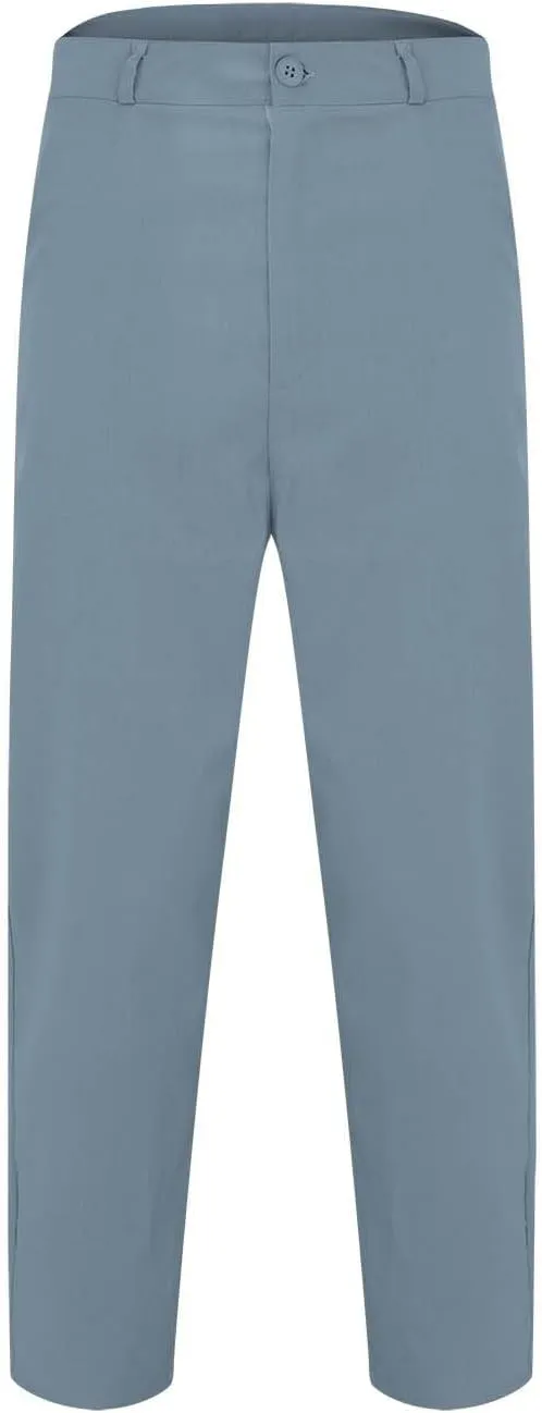 Mens Solid Color Suit Casual Pants Mid Waist Lightweight Slim Fit Fashion Business Pants Dressy Stylish Straight Skinny Pants
