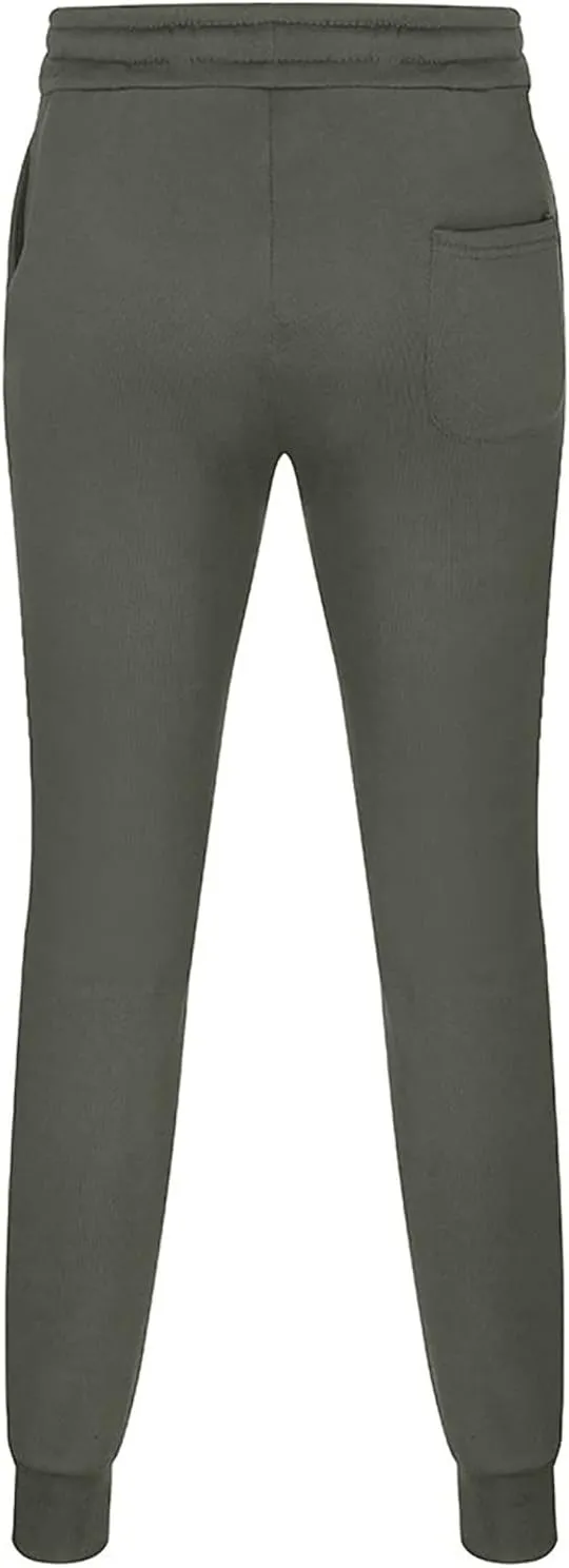 Mens Sweatpants with Pockets Athletic Cargo Pants for Men Relaxed Fit Multiple Pockets Outdoor Straight Type Trousers