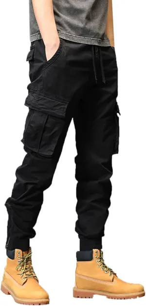 Mens Sweatpants with Pockets Big and Tall Mens Long Pants Joggers for Men Cargo Athletic Casual Cargo Pants Military