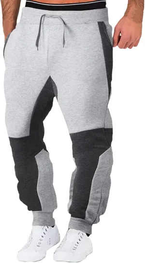 Mens Sweatpants with Pockets Men's Joggers Pants with Deep Zip Pockets Recycled Polyester Athletic Pants Loose-fit