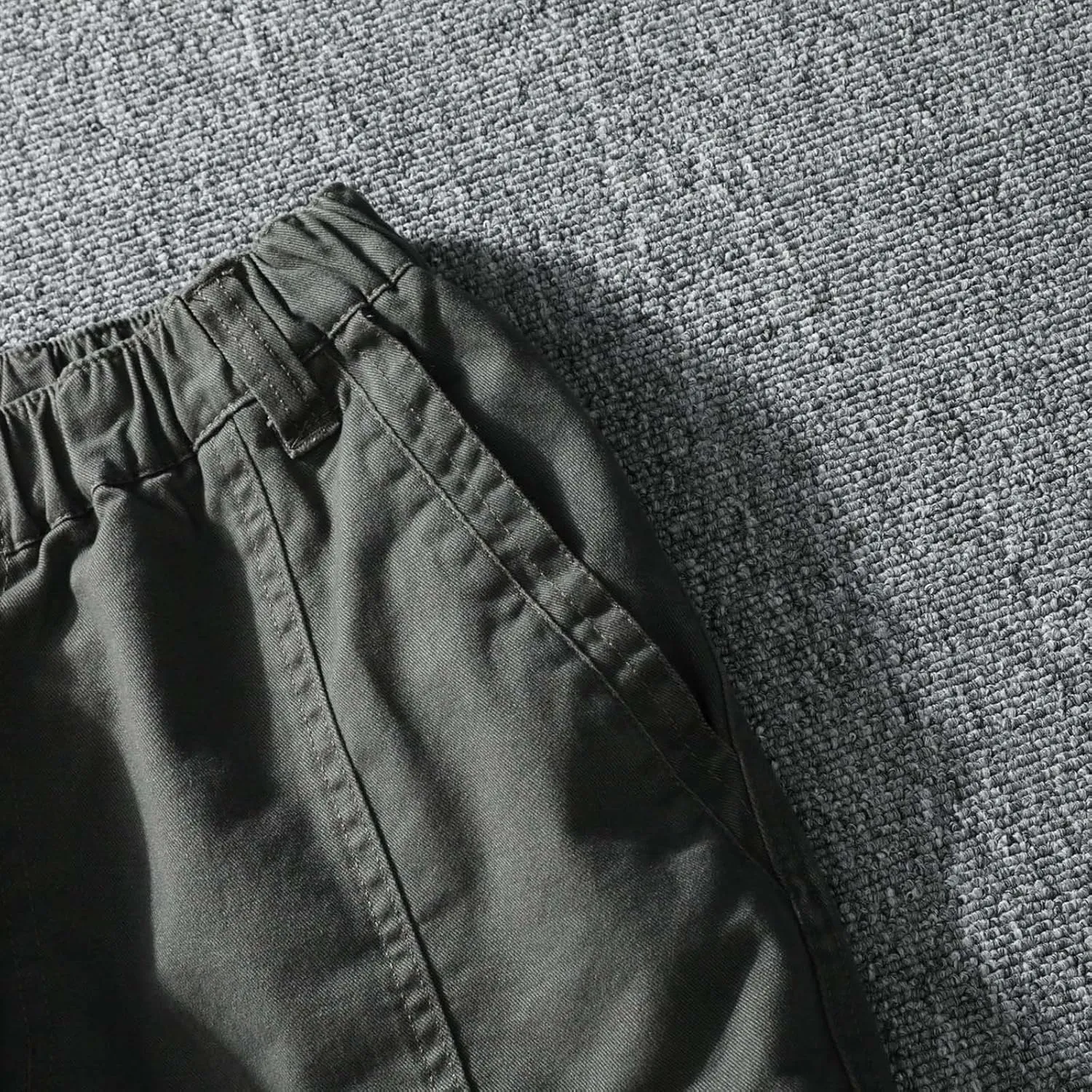 Mens Workout Cargo Sweatpants Casual Cargo Pants Loose Fit Jogger Sweatpants Tactical Work Pants Multi Pocket Outdoor