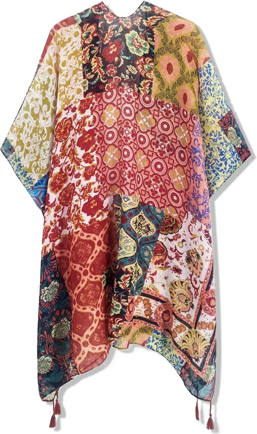 Moss Rose Women Summer Bikini Kimono Bathing Suit Cover Ups for Swimwear