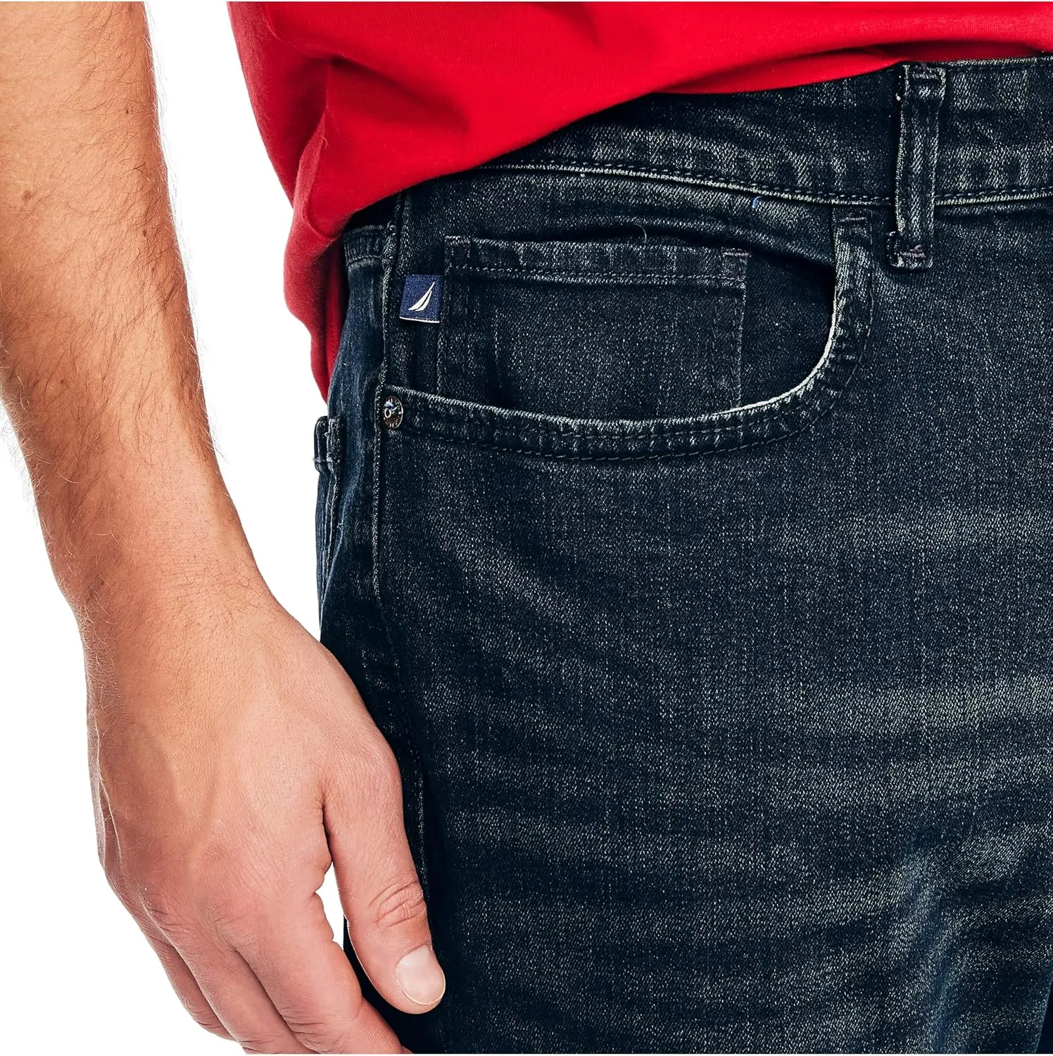 Nautica Men's Vintage Straight Denim Jeans