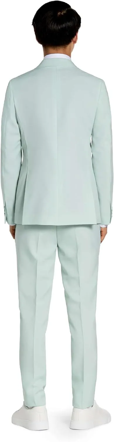 Opposuits Teen Boys Solid Color Party Suit - Prom and Wedding Party Outfit - Including Blazer, Pants and Tie