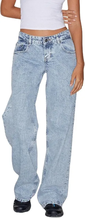 Oprah's Favorite Jeans Pants High Waisted Cropped Denim Pants Tummy Control Sailor Wide Leg Trouser Chiccurva Jeans
