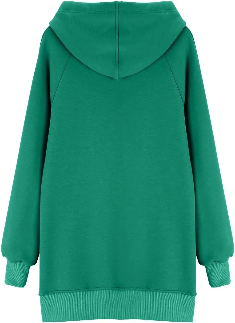Oversized Hoodie Dress for Women Casual Drawstring Long Warmy Sweatshirt with Pockets Fashion Split Hem Long Sleeve