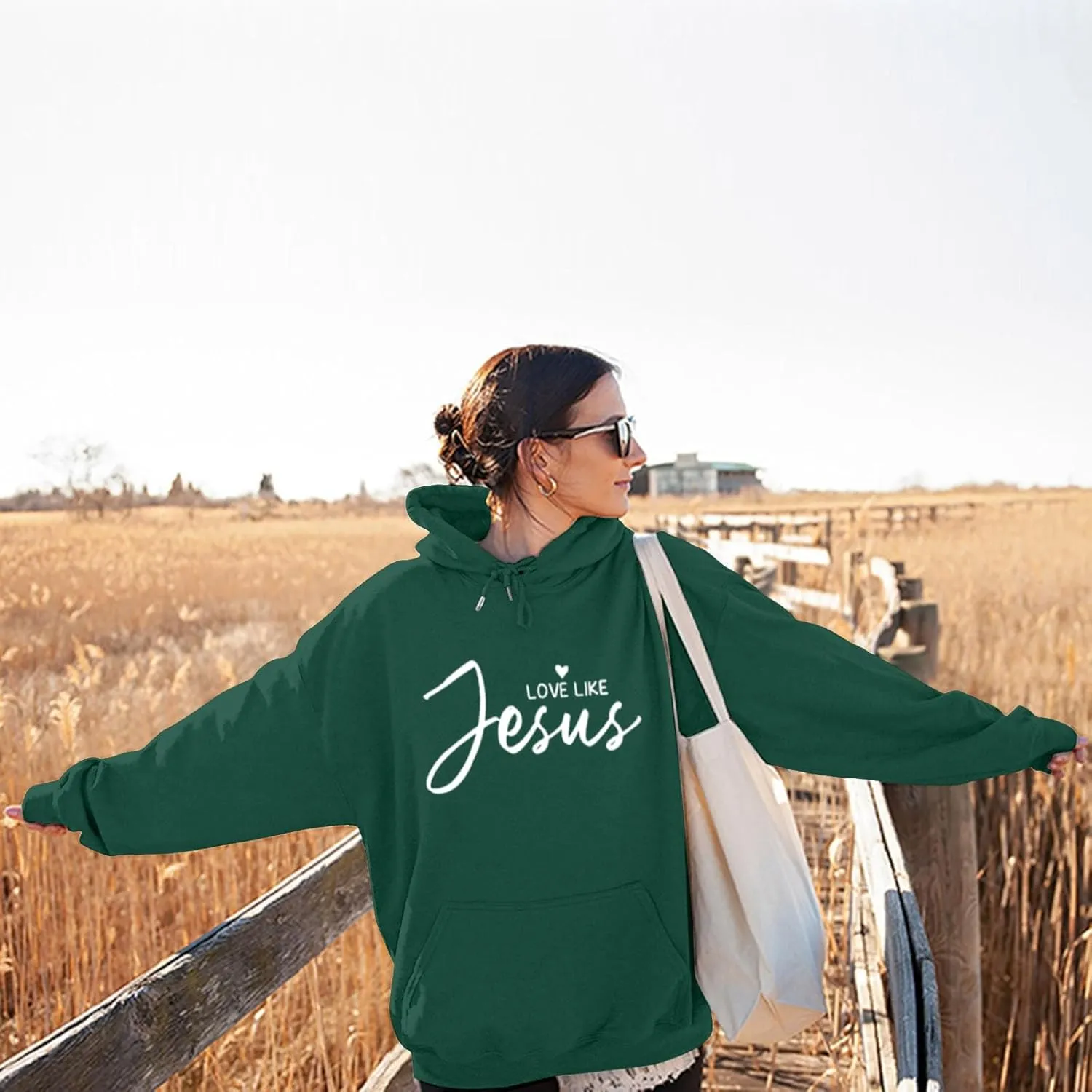 Oversized Letter Print Hoodies for Women Casual Long Sleeve Loose Fit Pullover 2025 Y2k Teen Girls Spring Clothes