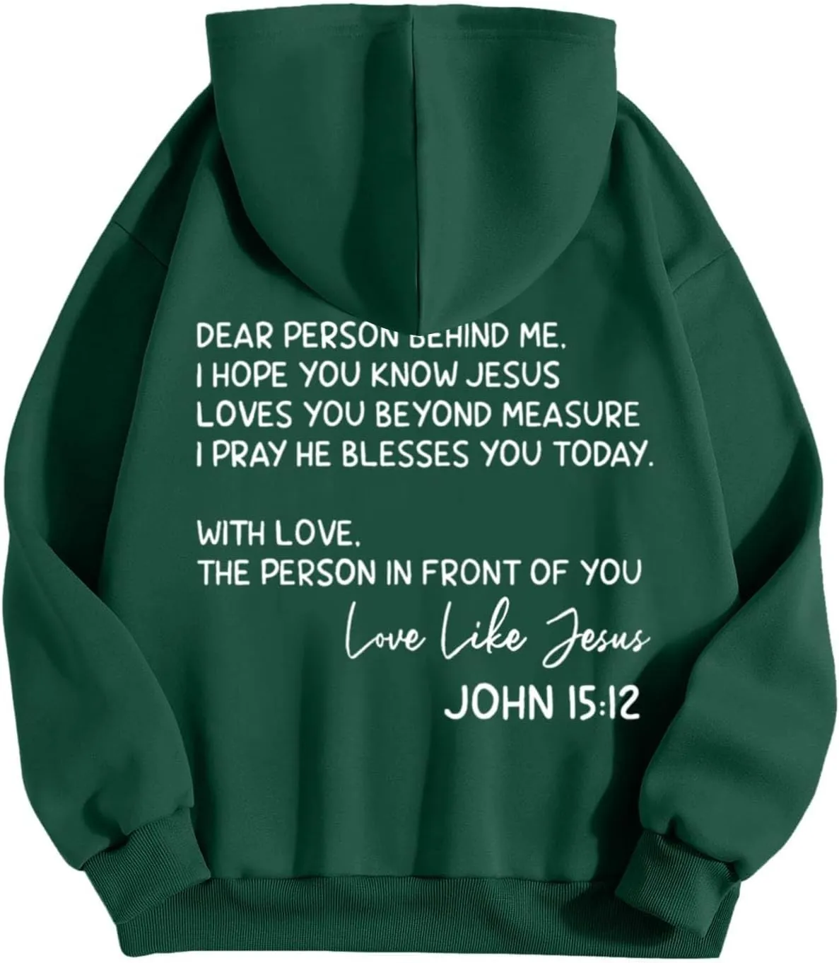 Oversized Letter Print Hoodies for Women Casual Long Sleeve Loose Fit Pullover 2025 Y2k Teen Girls Spring Clothes