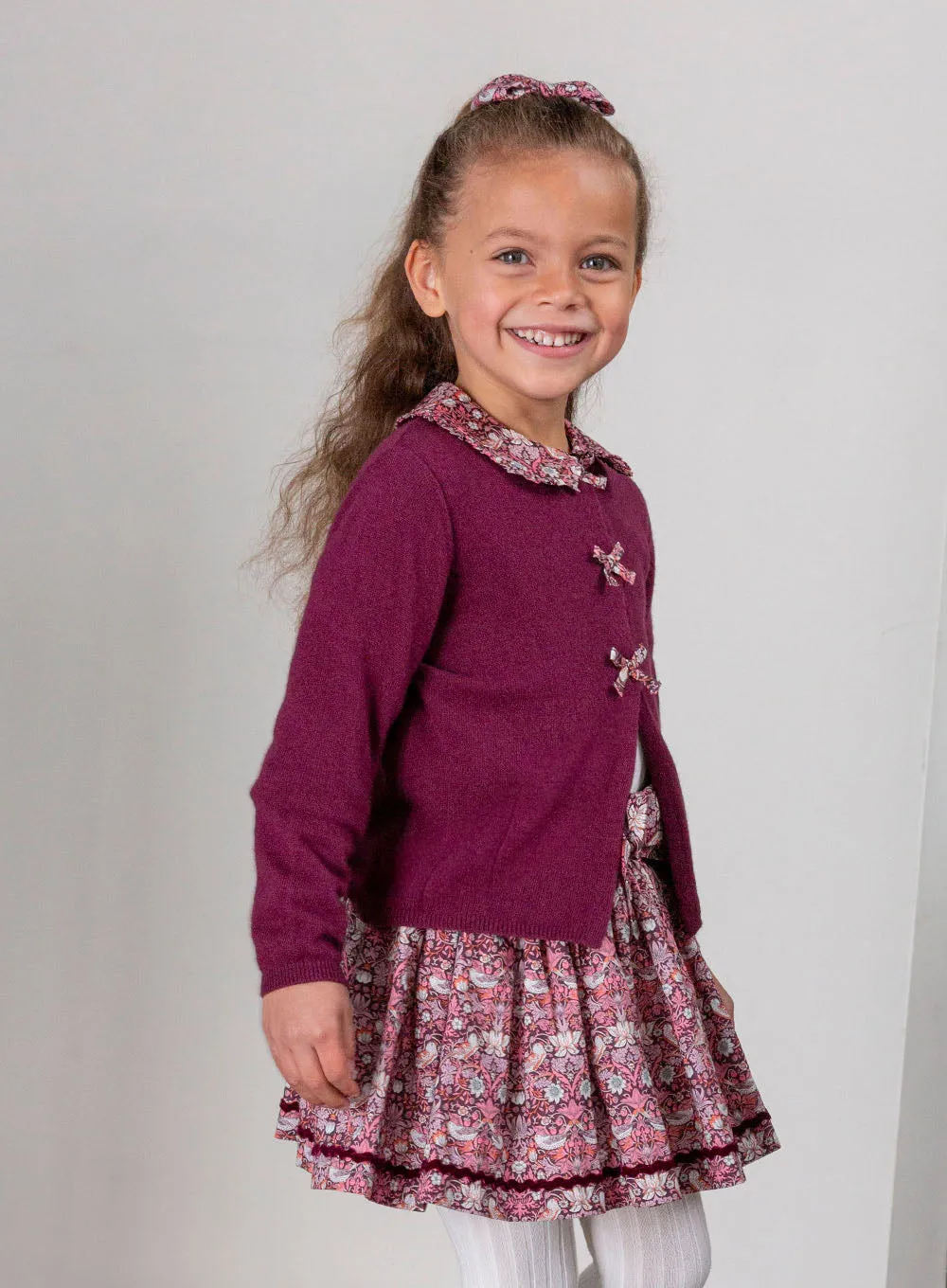 Pie Crust Jersey Top in Strawberry Thief