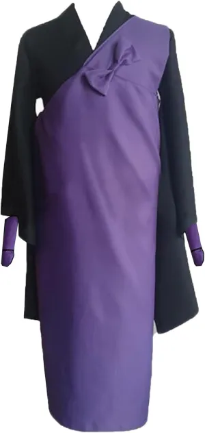 Poetic Walk Anime Mens Costume Cosplay Miroku Uniform Suit Bath Rope Cloak Taoist Kimono Halloween