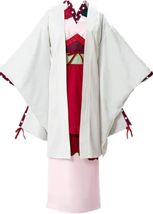 Poetic Walk Anime Womens Cloak Cosplay Costume Jibaku Shounen Kimono Halloween Dress