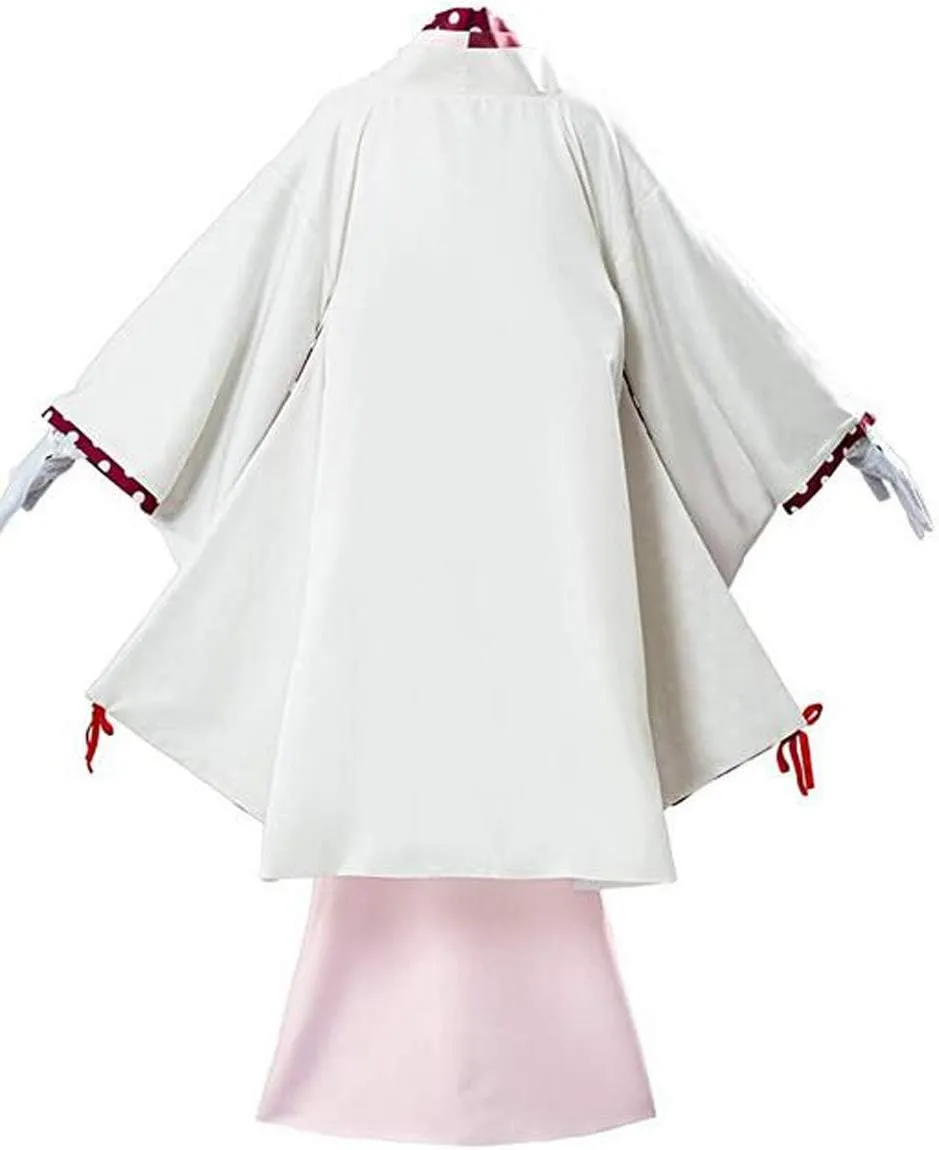 Poetic Walk Anime Womens Cloak Cosplay Costume Jibaku Shounen Kimono Halloween Dress