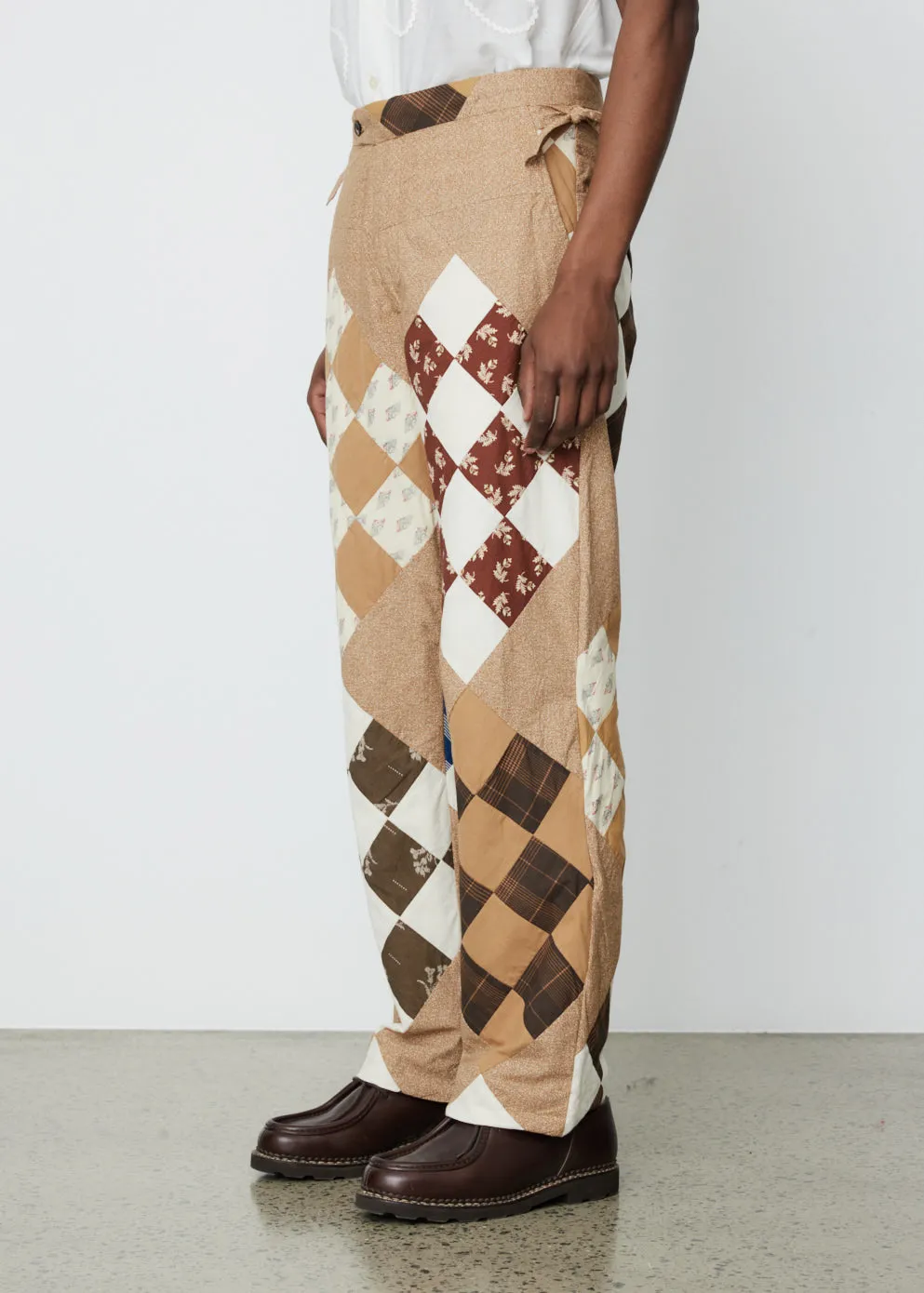 Pony Calico Quilt Trousers