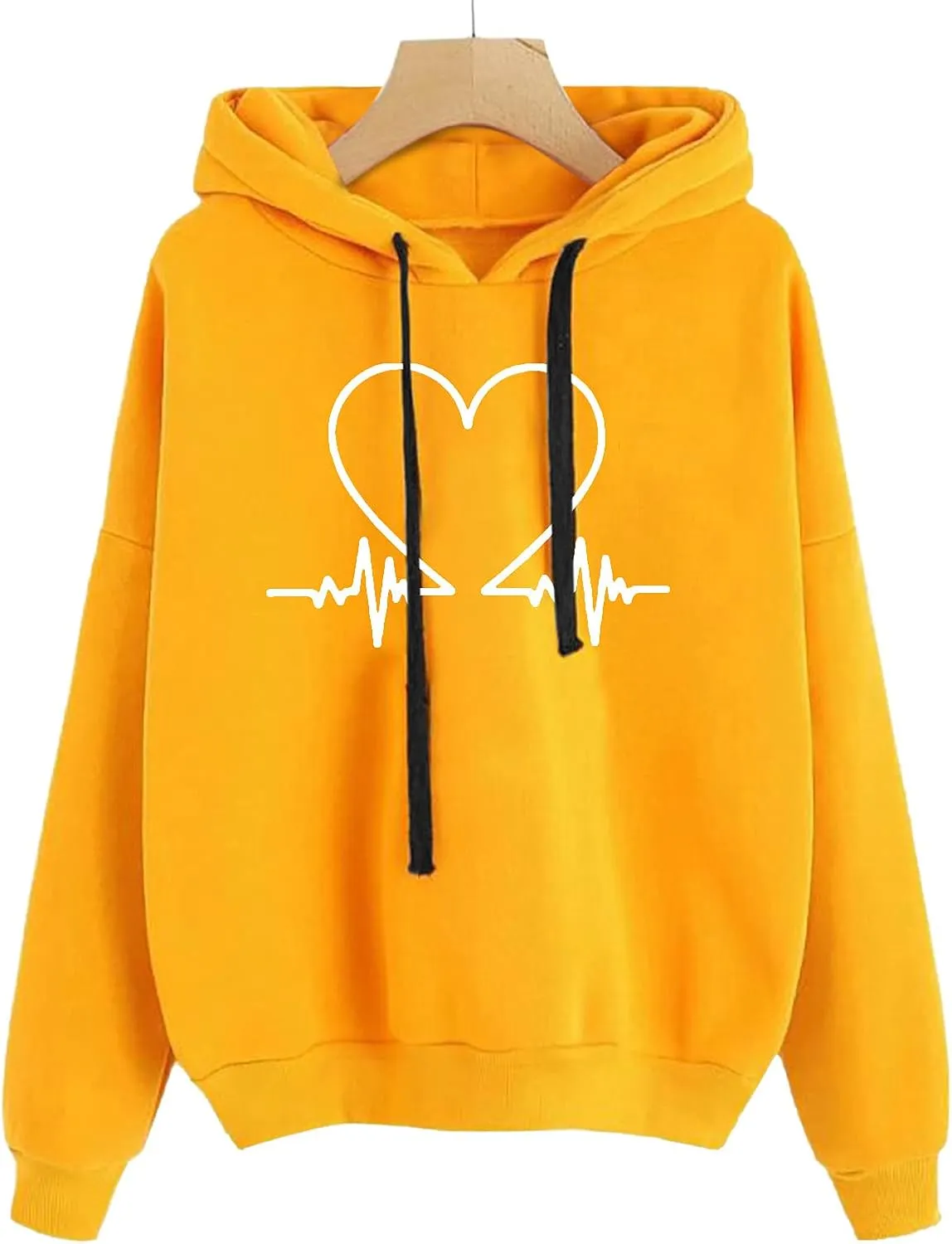 PTOLOCIF Women Oversized Hoodies Lightweight Cute Sweatshirts Pullover Fleece Sweaters 2024 Trendy Fall Outfits Y2k Clothes