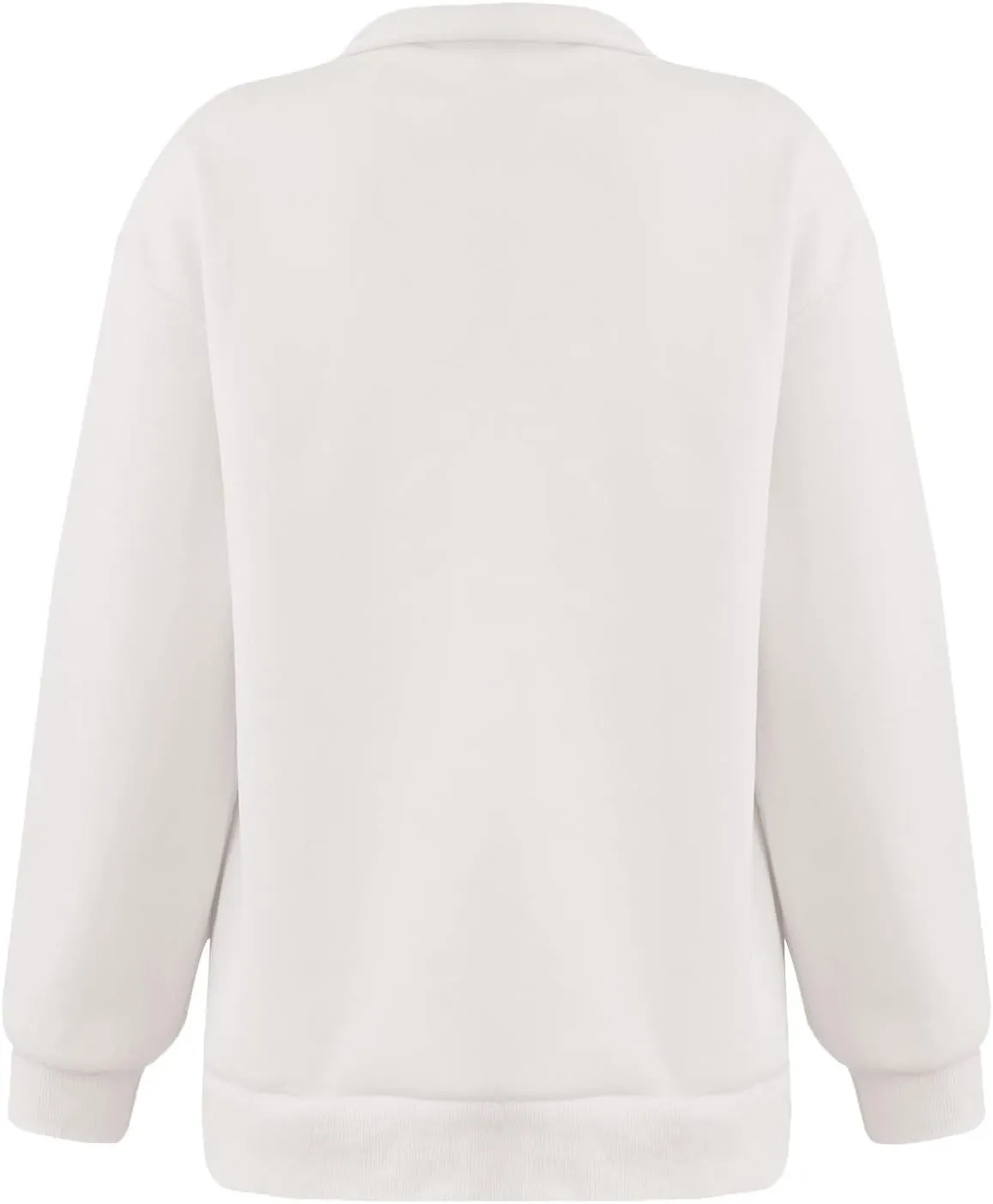 Quarter Zip Pullover Women Fleece Lightweight Oversized Sweatshirt Preppy Cute Sweatshirts Hoodies with Zipper