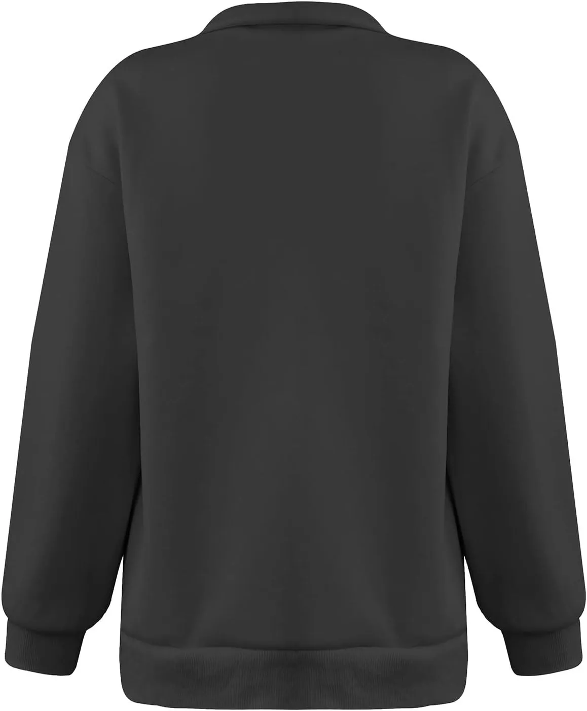 Quarter Zip Pullover Women Fleece Lightweight Oversized Sweatshirt Preppy Cute Sweatshirts Hoodies with Zipper