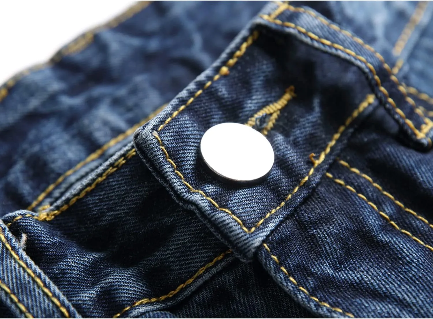 Ripped Jeans for Men Slim Denim Regular Fit Tapered Leg Distressed Destroyed Pants Mens Jeans with Hole
