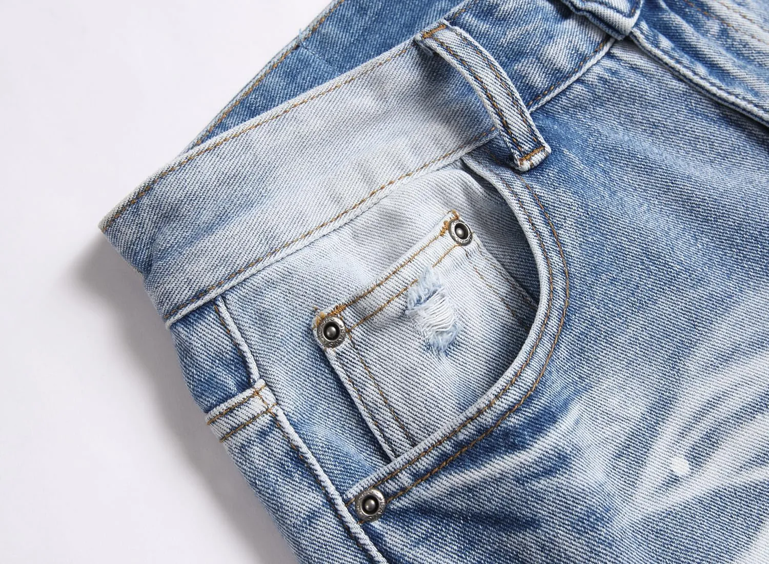 RXXKKK Men's Regular Slim Fit Jeans