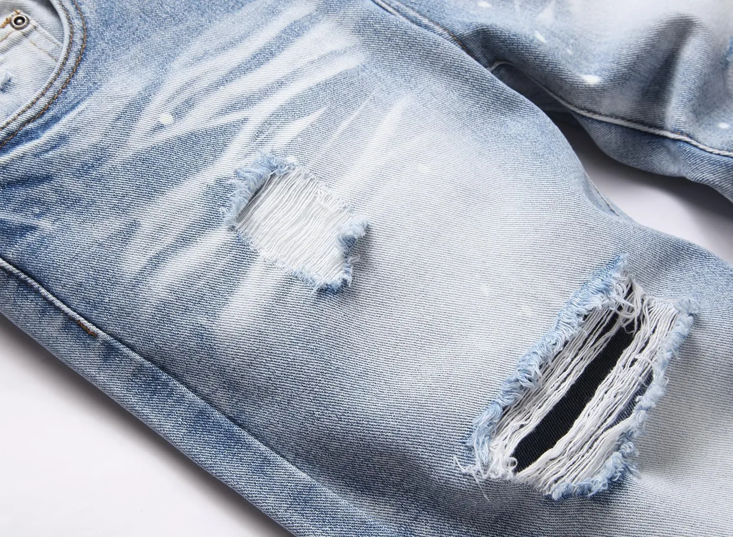 RXXKKK Men's Regular Slim Fit Jeans
