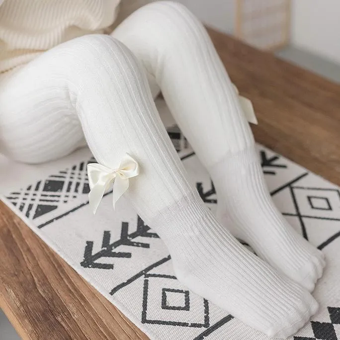 Sandra Bows Winter Plush Leggings