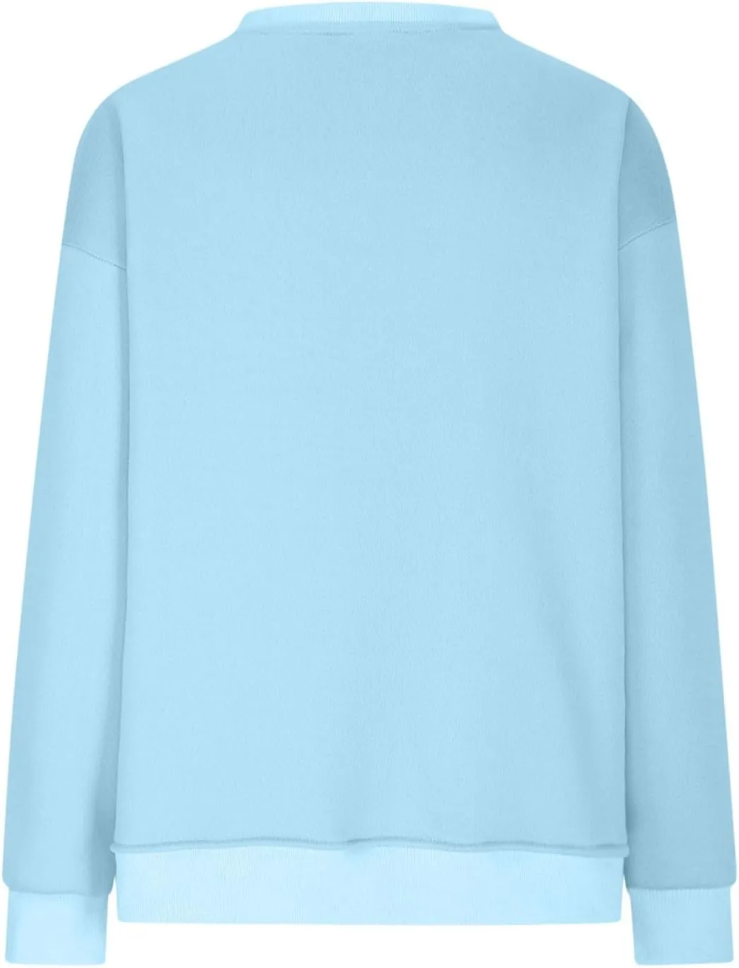 SHOPESSA Oversized Sweatshirt for Women Fall Outfits Crewneck Pullover with Pockets Sweatshirt with Slit Sides