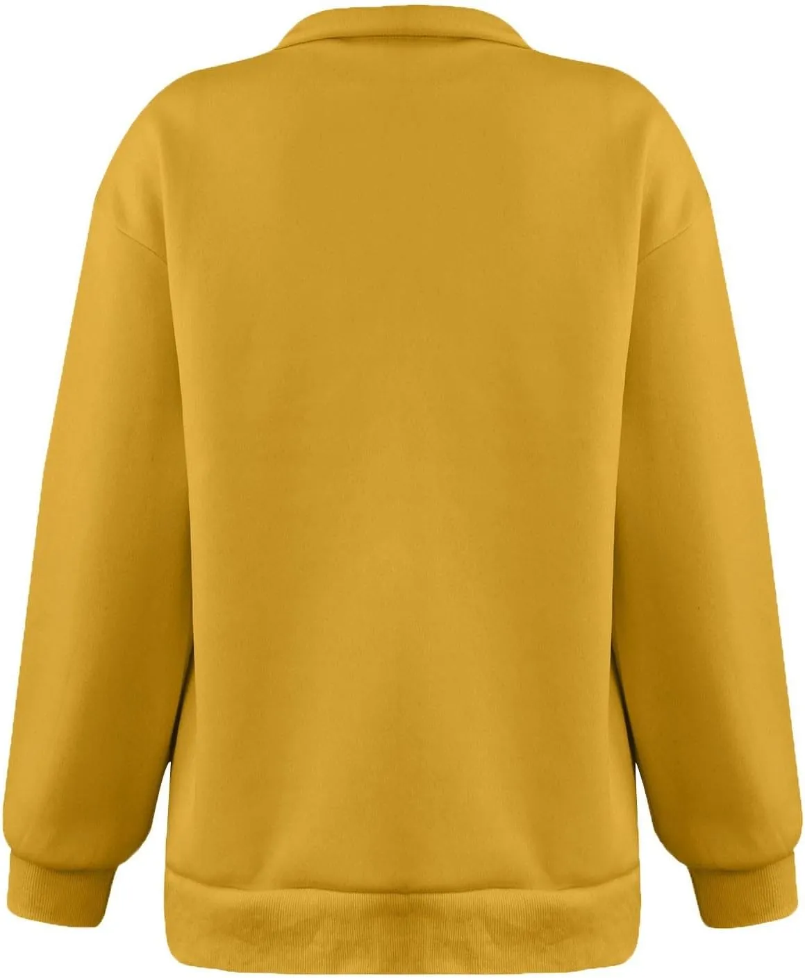 slqdgmryz Womens Quarter Zip Pullover Fleece Preppy Oversized Sweatshirt Drop Shoulder Half Zip Plain Cute Sweatshirts