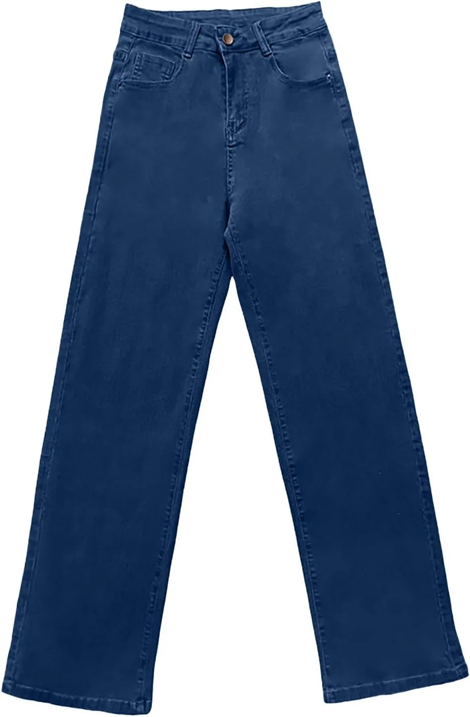 Straight Leg Jeans for Women,High Waisted Wide Leg Loose Microelastic Boyfriend Denim Pants Baggy Jeans for Women Y2K