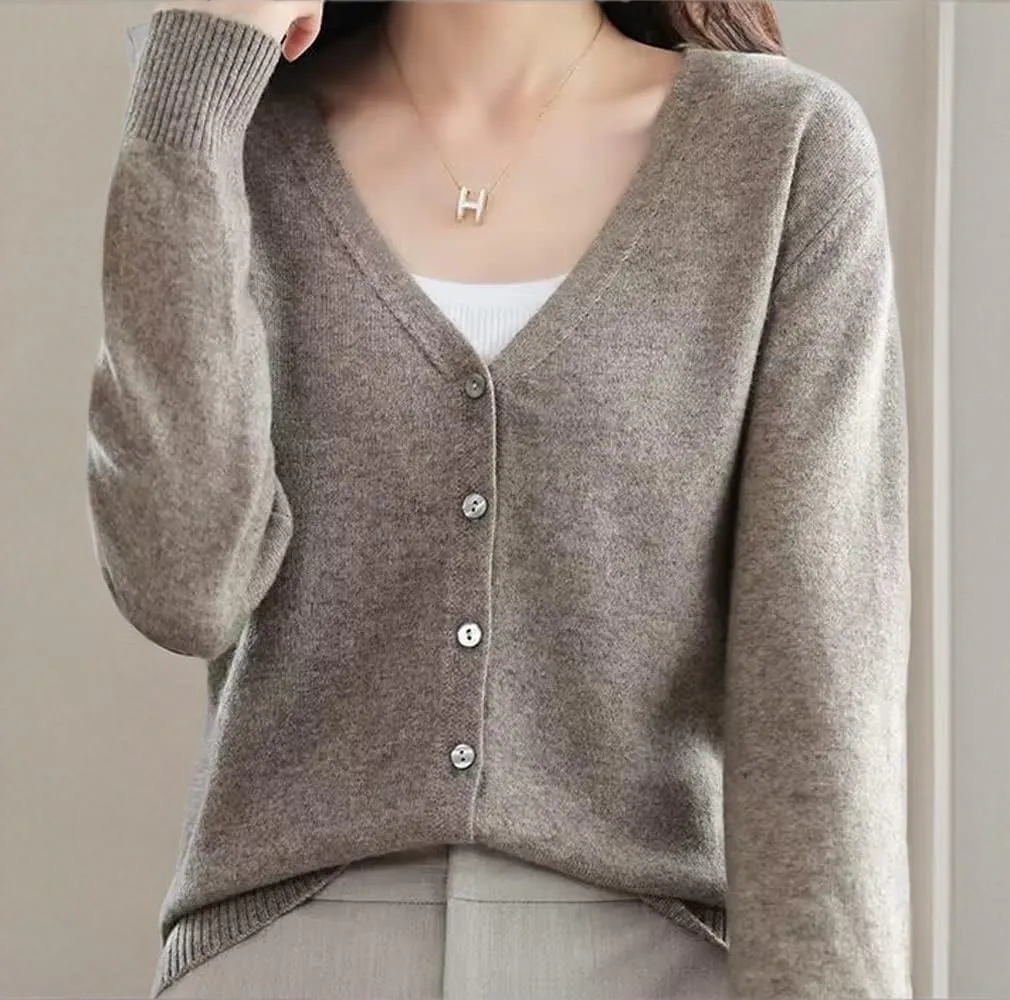 Sunfaynis Women's Long Sleeve Thin Lightweight Cardigan Sweaters for Women Dressy Summer Spring Fall Cardigan