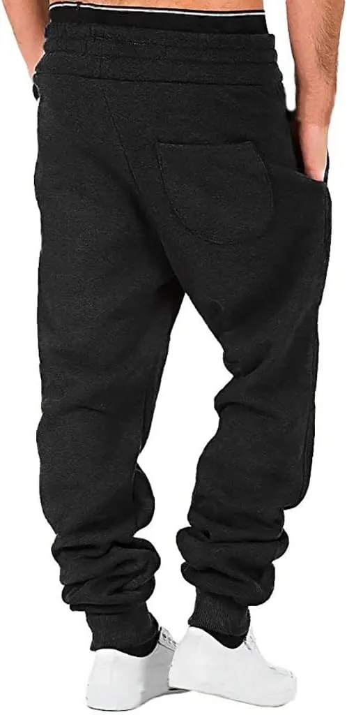 Sweatpant for Men with Pockets Jogger Sports Pants Drawstring Sports Trousers Mens Sweatpants with Pockets Drawstring