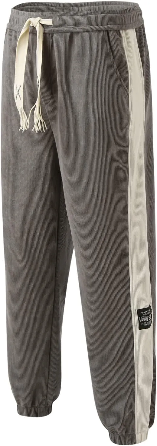 Sweatpant for Men with Pockets Sweatpants Workout Sports Running Pant Zipper Pockets Pants for Men with Zipper Casual