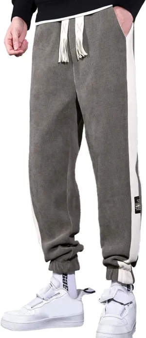 Sweatpant for Men with Pockets Sweatpants Workout Sports Running Pant Zipper Pockets Pants for Men with Zipper Casual
