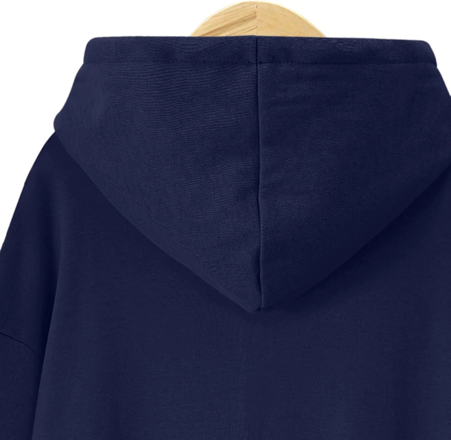 The Warmy Oversized Hoodie Dress for Women Split Hem Pullover Tops Long Sweatshirt with Pocket Casual Dressy Tunics