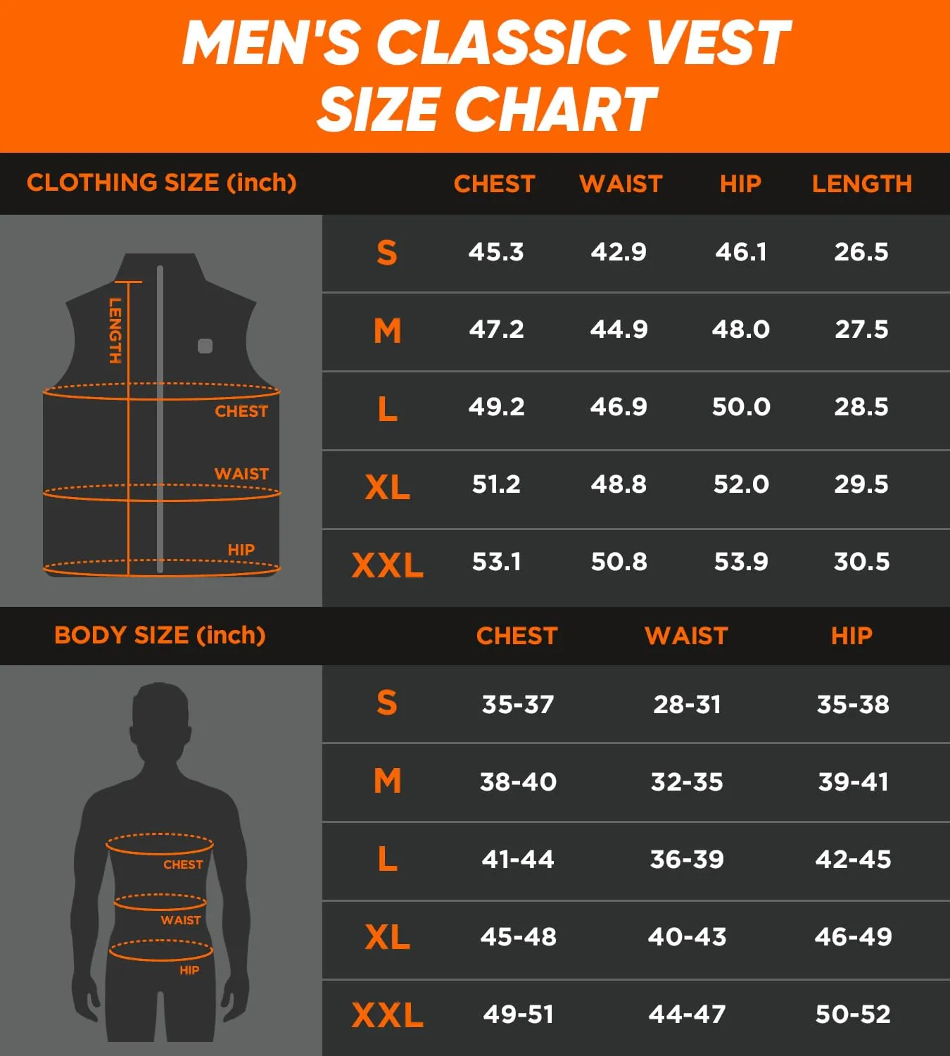 Trefoiled Lightweight Heated Puffer Vest with Battery