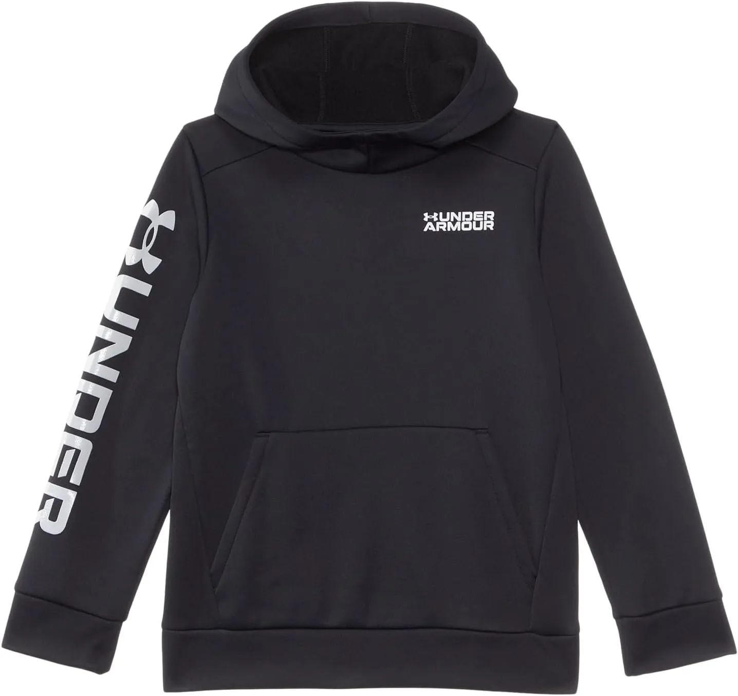 Under Armour Boys Fleece Wordmark Hoodie (Big Kid)