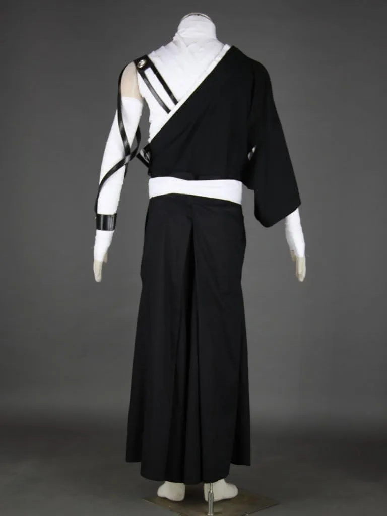 US size Anime Kurosaki Ichigo Cosplay Costumes Long cloak kimono suit