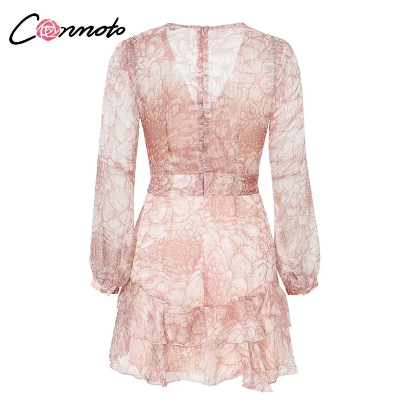 VenusFox Vintage Print Sexy Elegant Dresses